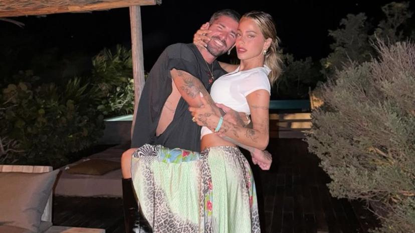 rodrigo de paul y tini cuando empezaron