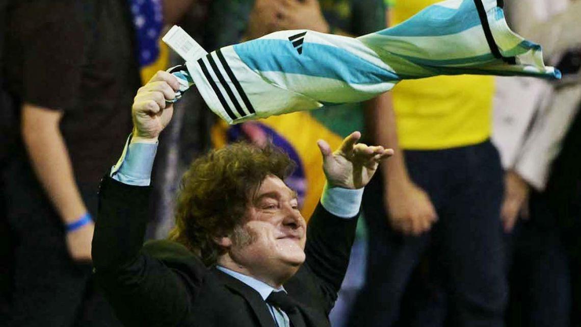 Javier Milei en Brasil: el fuerte insulto al juez que frenó su cruce con Bolsonaro