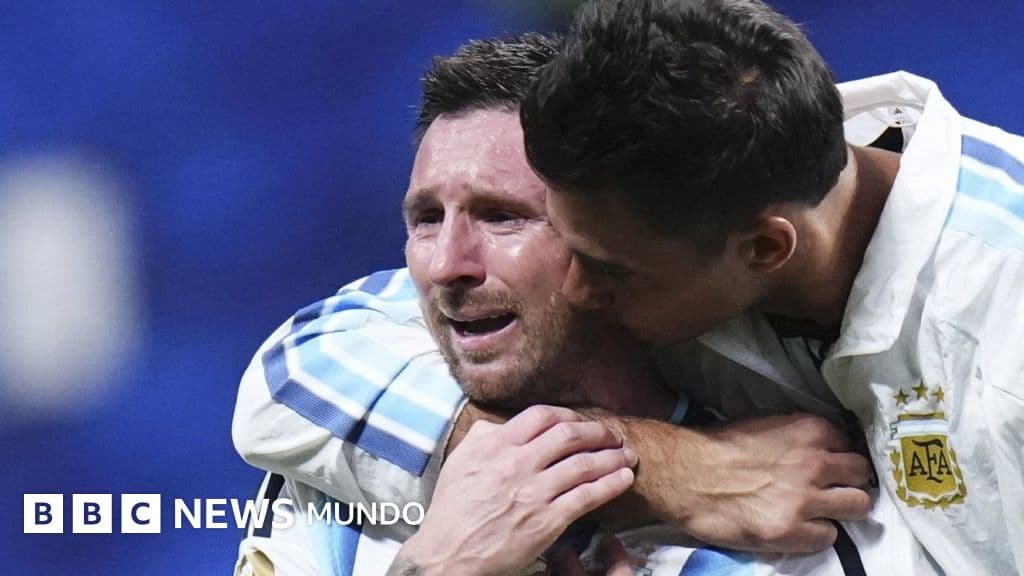 La emoción de Messi: llanto y desahogo tras la clasificación argentina a cuartos