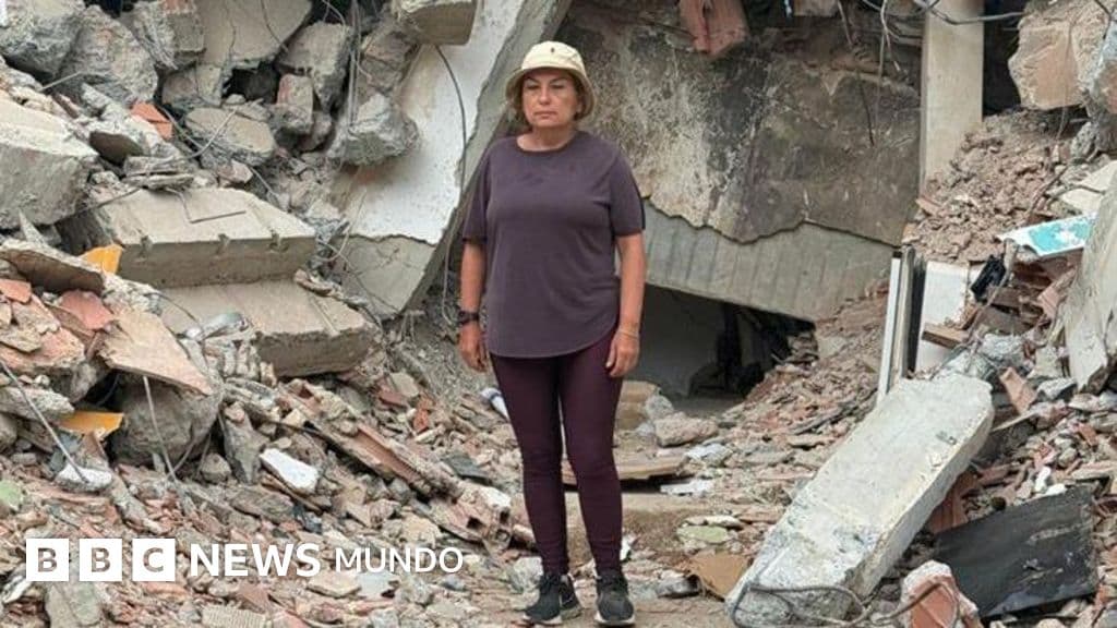 Terremoto en Venezuela: la desesperada búsqueda de una madre que intenta rescatar a su hijo de los escombros