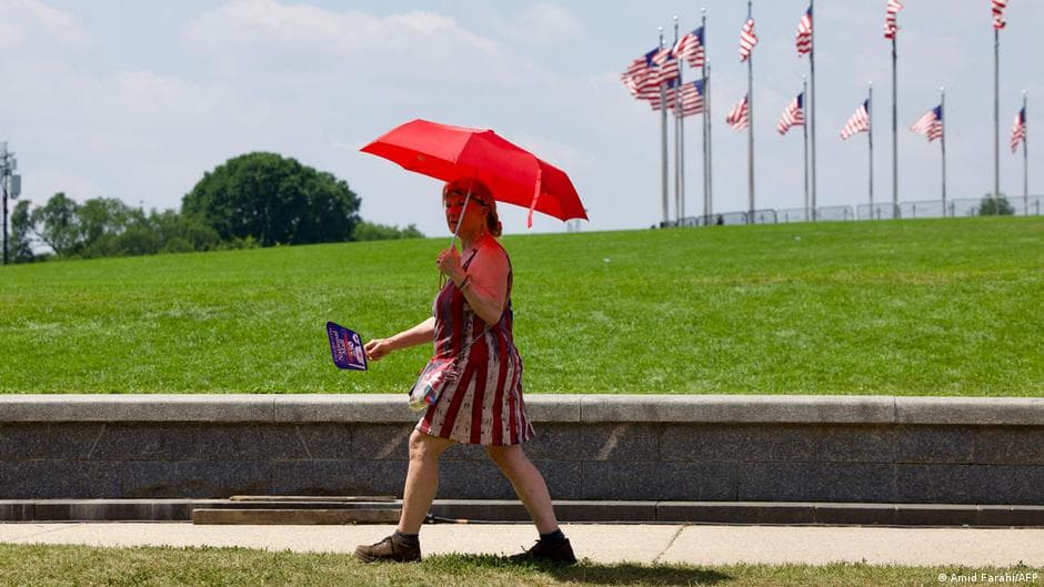 Estados Unidos bajo alerta: un domo de calor extremo se desplaza hacia la costa este