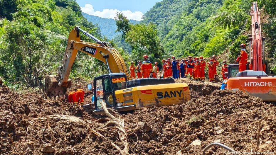 Tragedia en China: al menos 21 muertos tras un violento alud de tierra