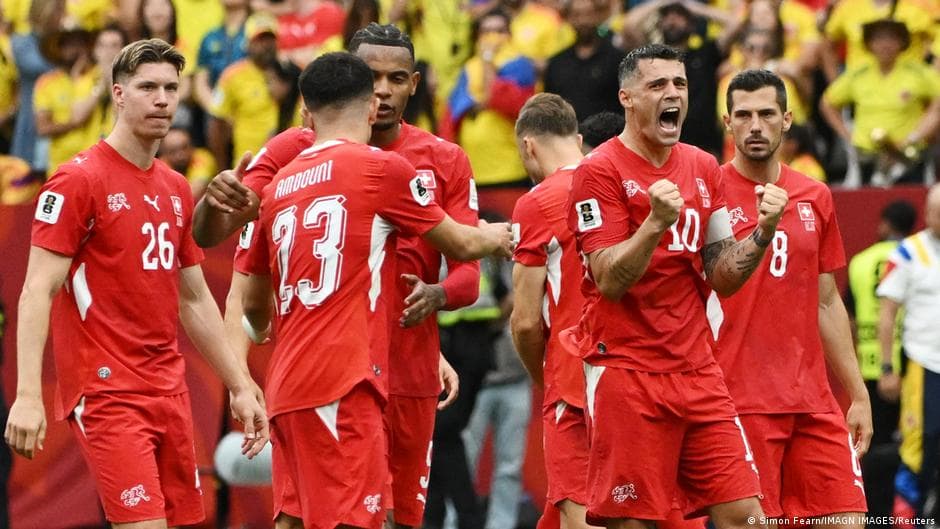 Suiza eliminó a Colombia por penales y será el rival de Argentina en cuartos