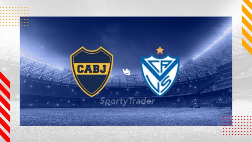 alineaciones de boca juniors contra vélez sarsfield