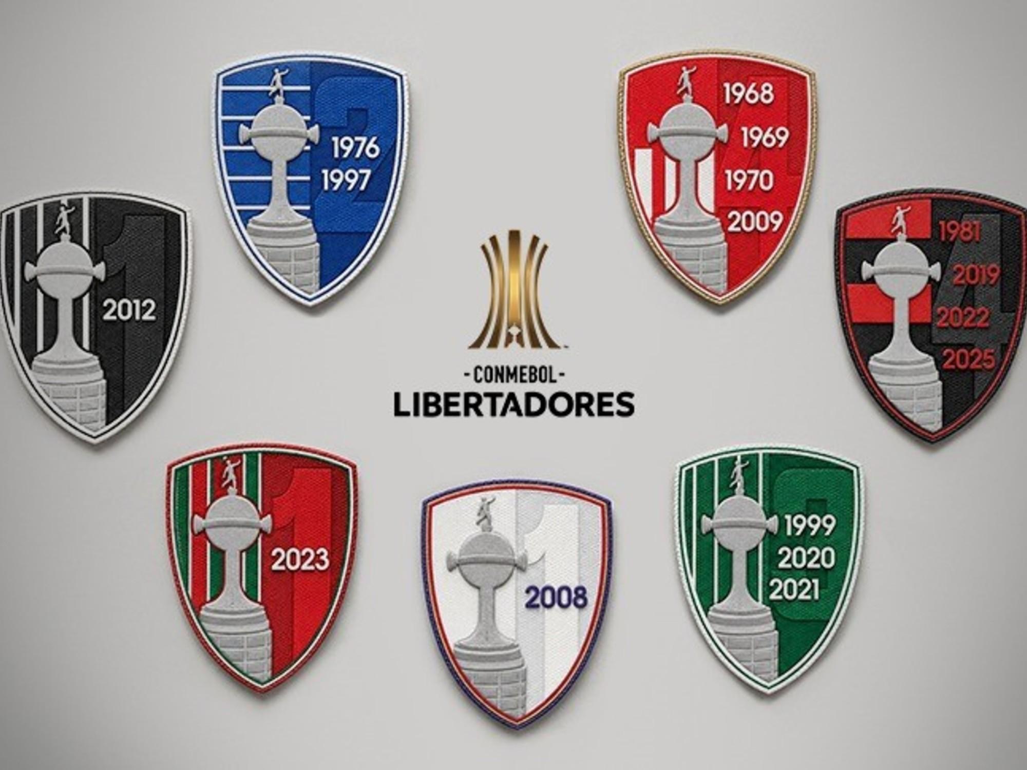 Copa Libertadores: el parche de campeón cambia de diseño para los clubes argentinos