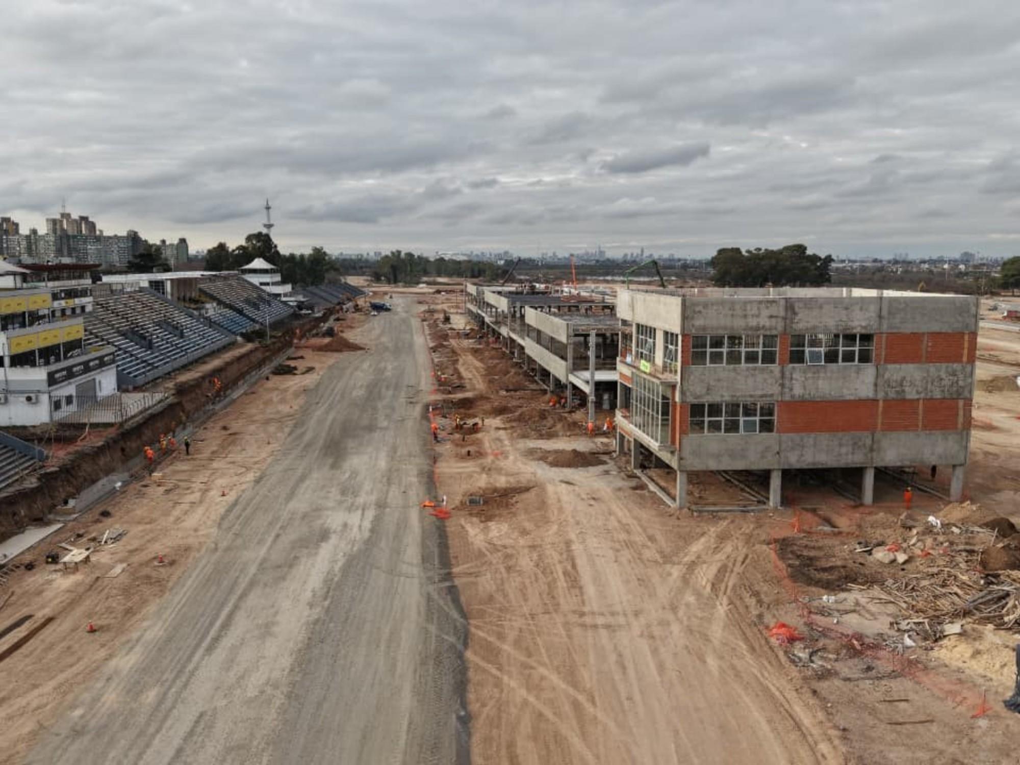 Fórmula 1 en Buenos Aires: la obra en el Gálvez que acerca la máxima categoría