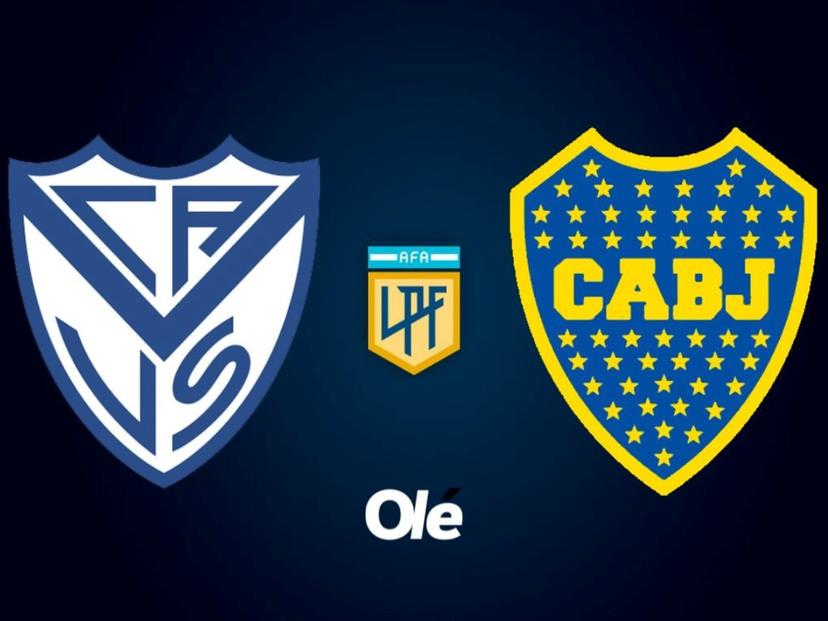 alineaciones de boca juniors contra vélez sarsfield