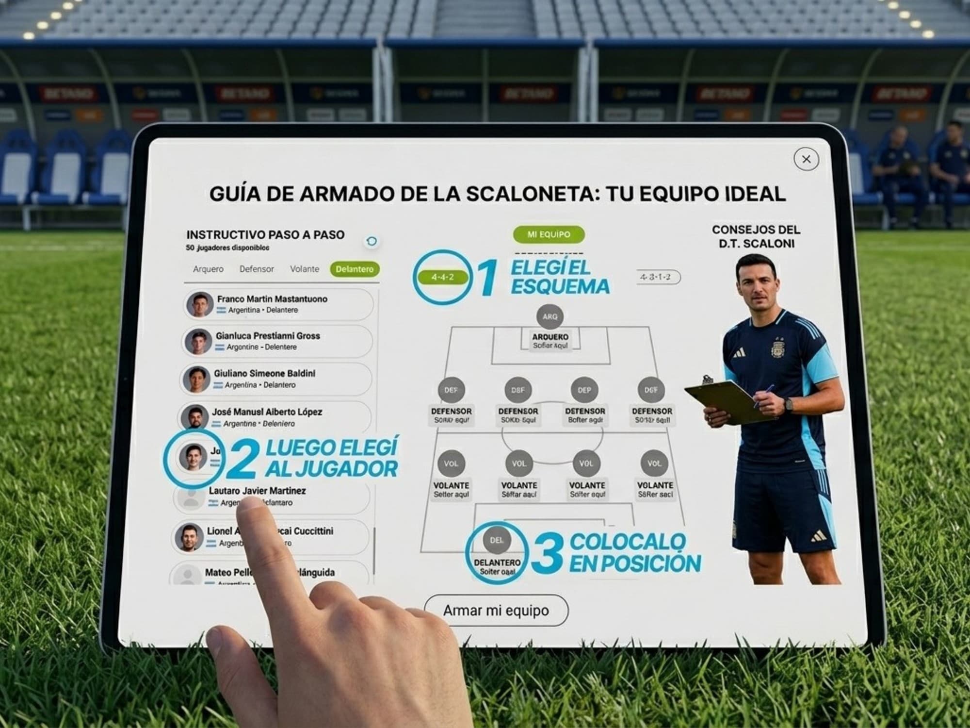 La Selección busca su once ideal: armá la formación para la gran final ante España