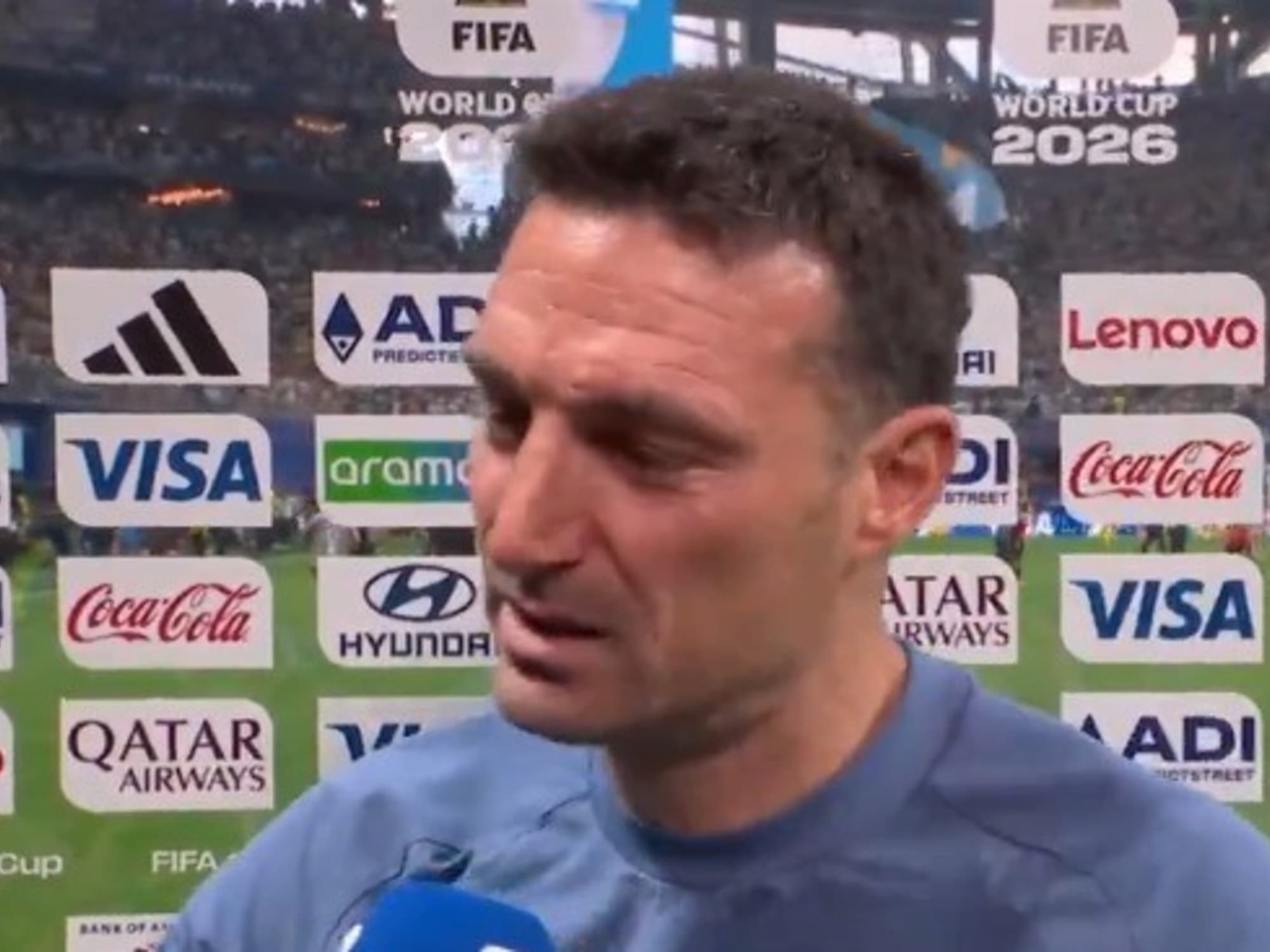 Lágrimas y orgullo: la conmovedora reacción de Lionel Scaloni tras la histórica remontada de la Selección