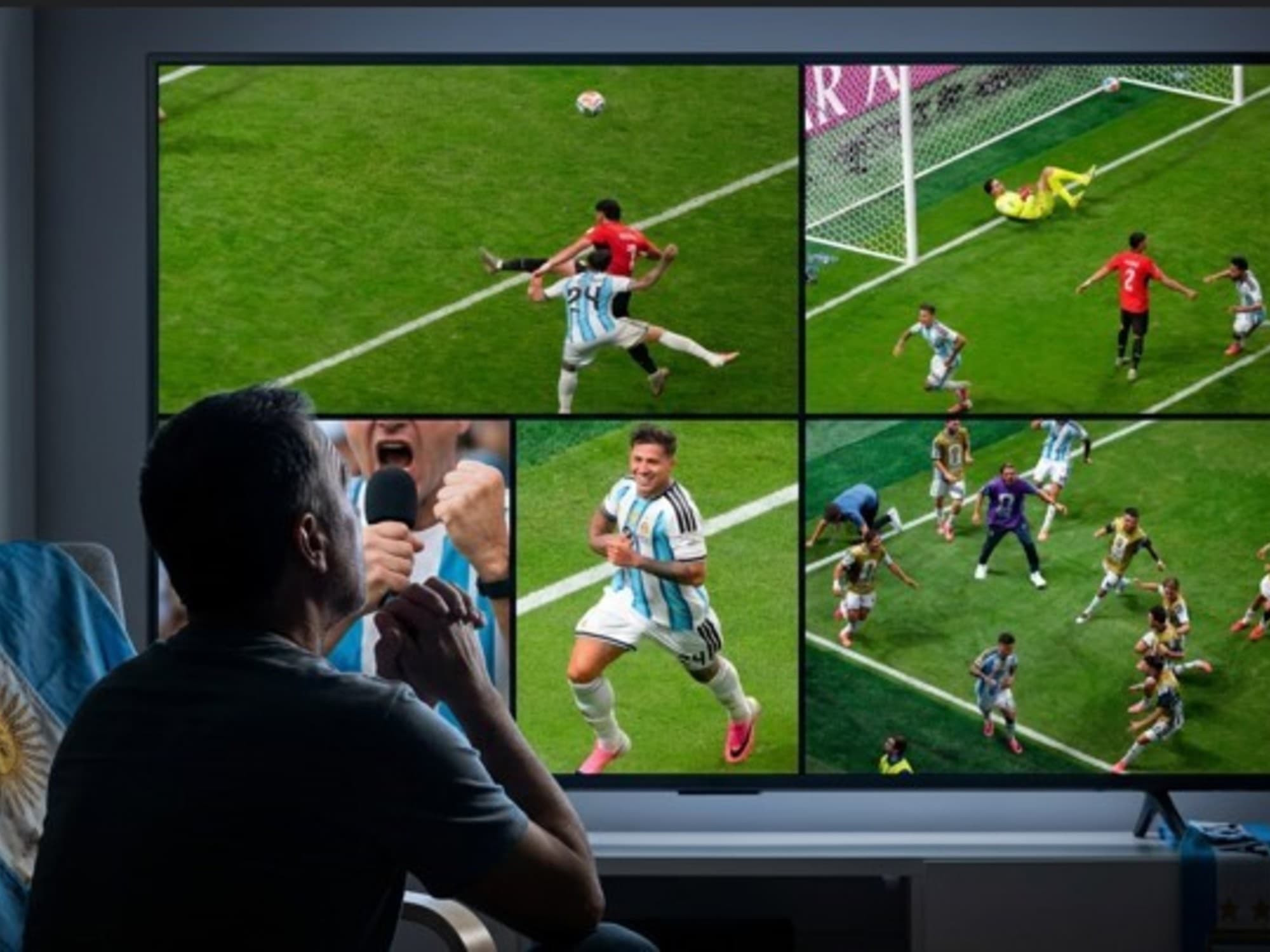 El agónico gol de Enzo Fernández contra Inglaterra y la emoción de los relatores argentinos