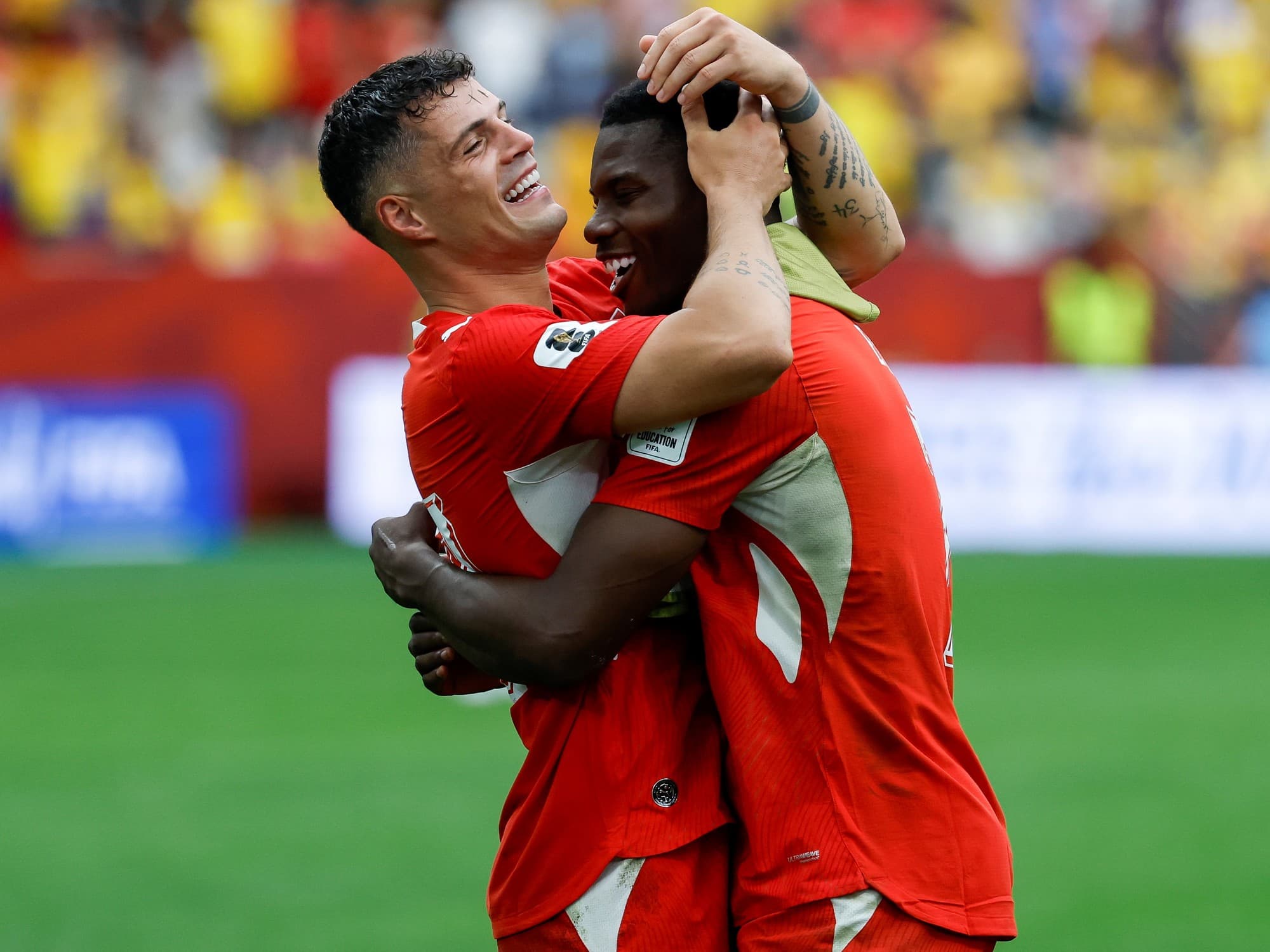 Suiza hizo historia ante Colombia y será el rival de Argentina en cuartos de final