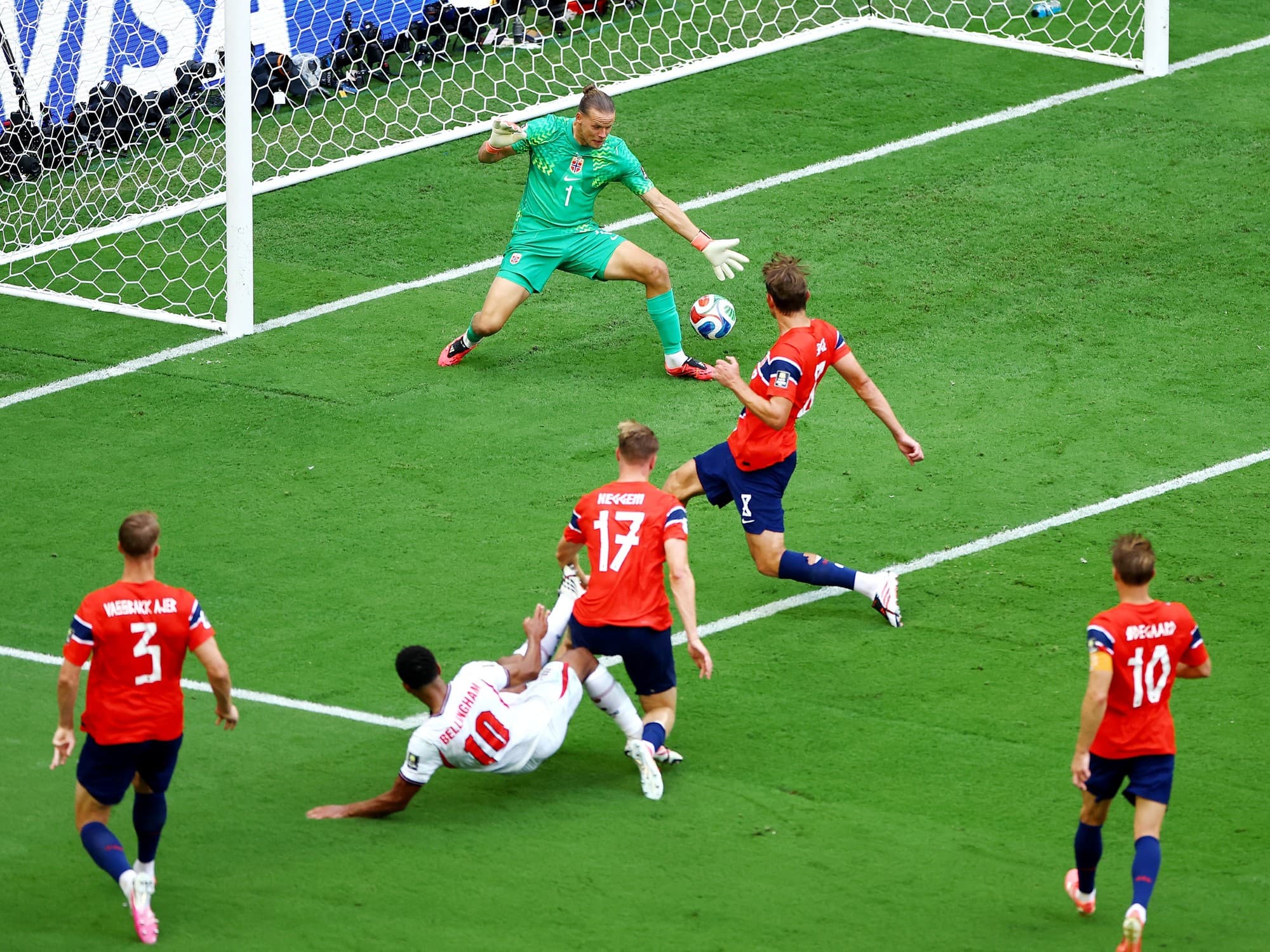 Noruega e Inglaterra definieron un lugar en las semifinales en Florida: lo mejor del partido