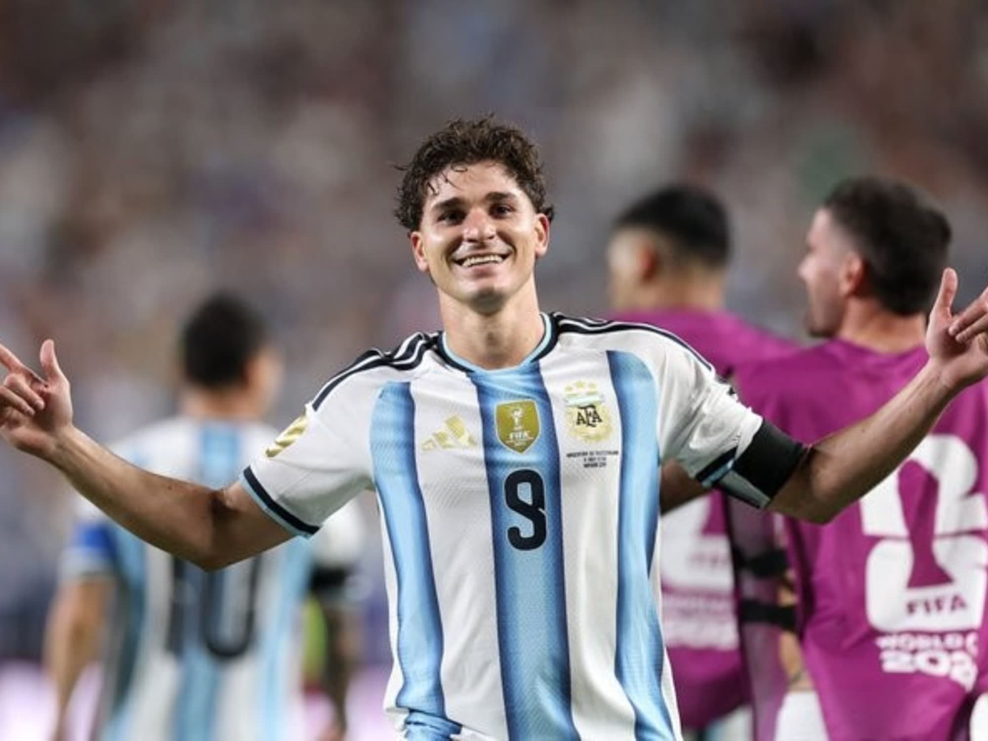 River Plate y un festejo con sello propio por el golazo de Julián Álvarez