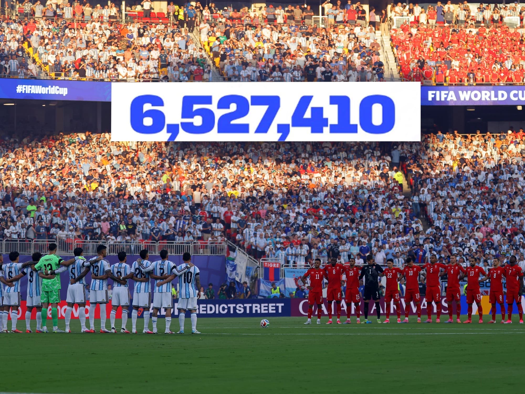 Furor por el Mundial 2026: la expectativa ya supera la asistencia de Rusia y Qatar juntas