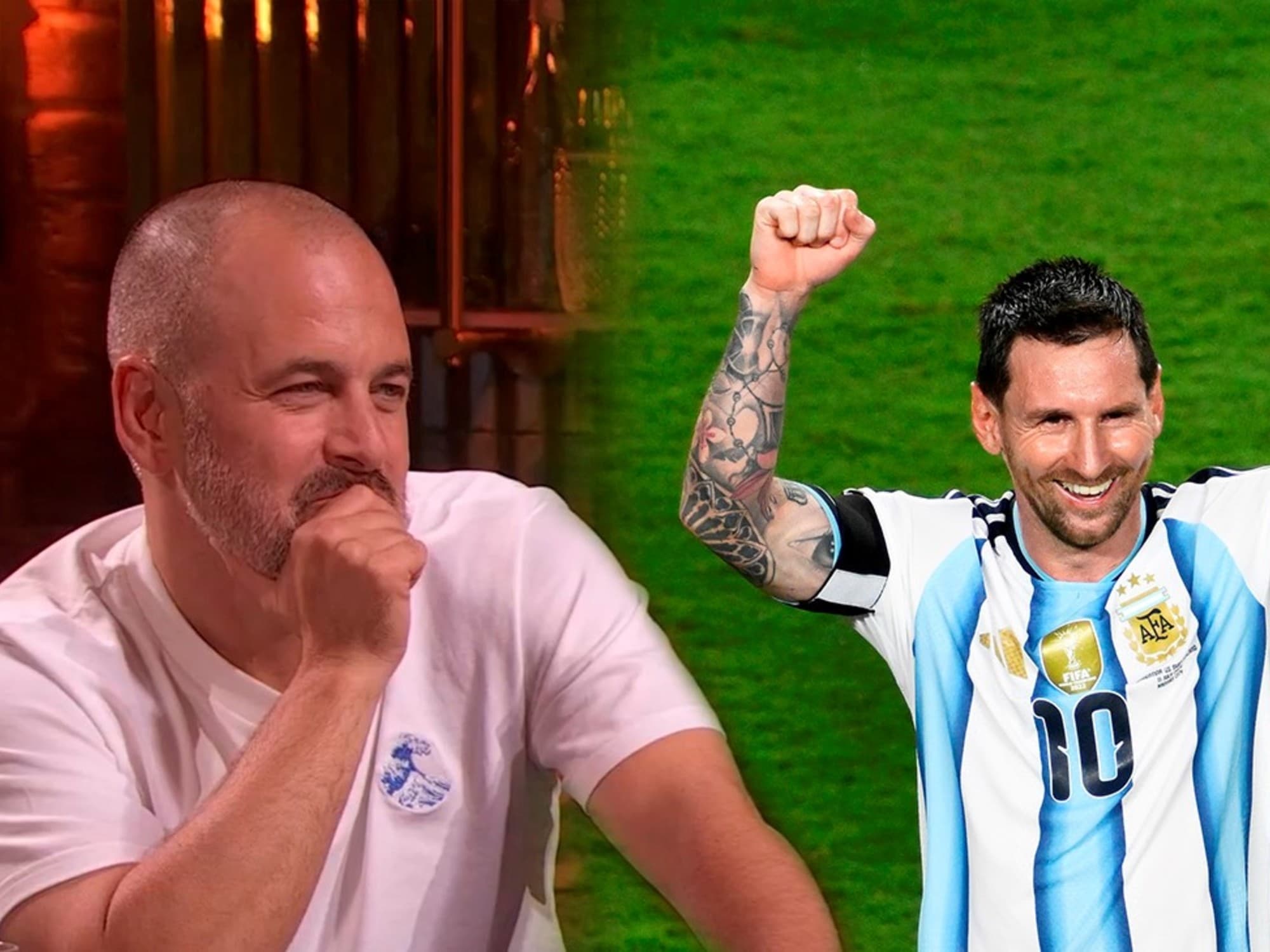 La provocación de un histórico inglés antes del cruce con Argentina: "Vamos a mandar a dormir a Messi"