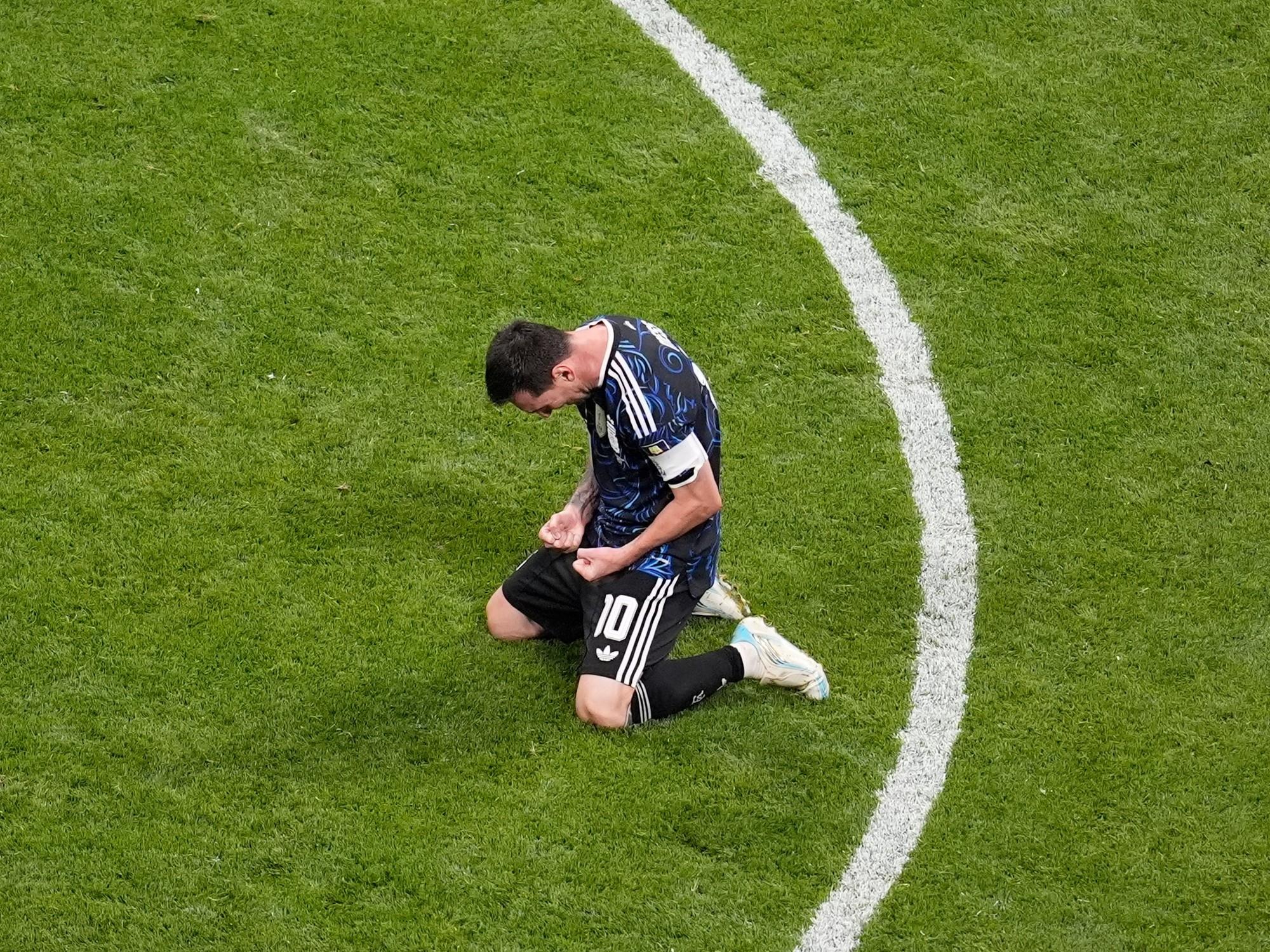 La emoción a flor de piel: el desahogo de Lionel Messi tras la histórica victoria ante Inglaterra