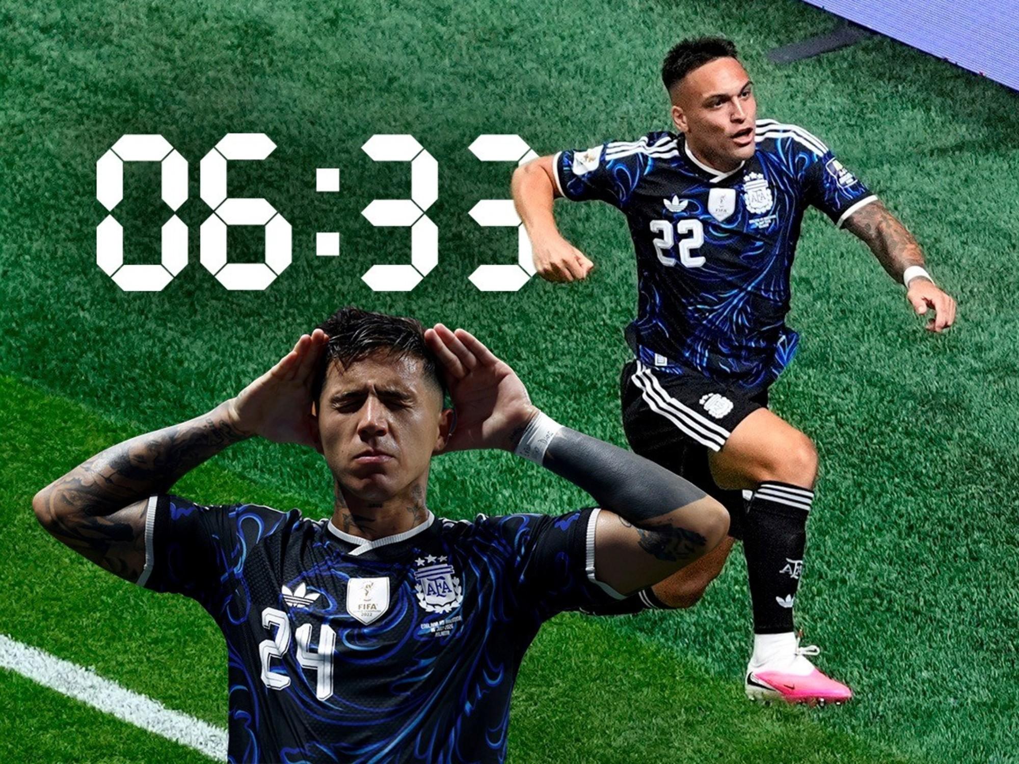 La ráfaga de la Scaloneta: los 6 minutos y 33 segundos que cambiaron la historia ante Inglaterra