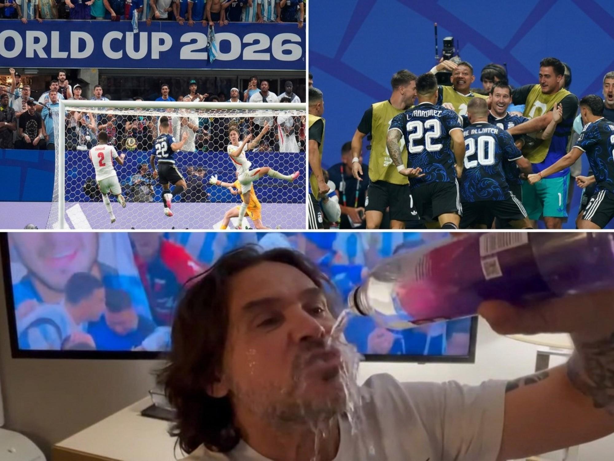 El desaforado festejo de un relator italiano tras el gol de Lautaro Martínez contra Inglaterra