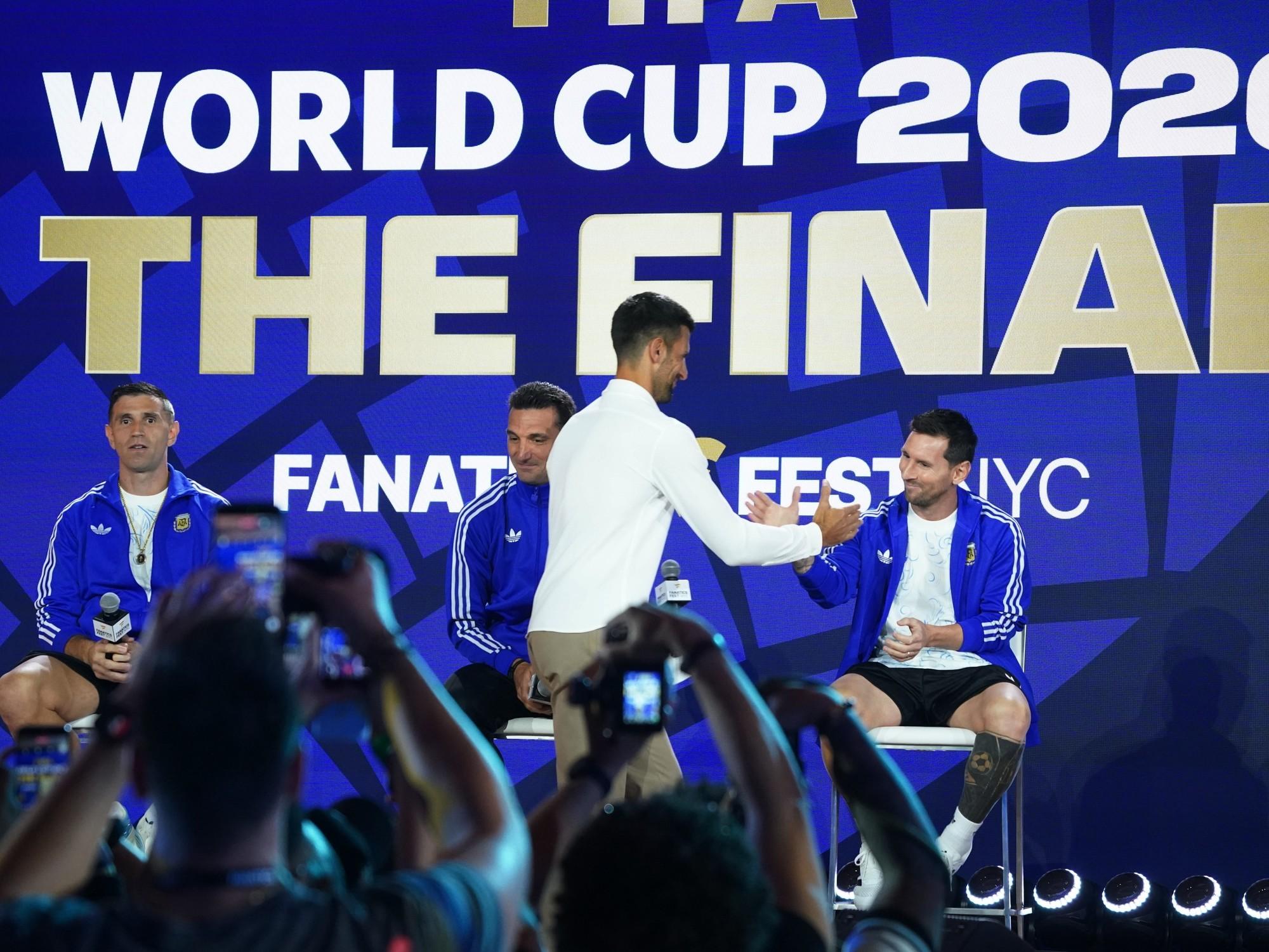 Messi mano a mano con las leyendas: la pregunta de Djokovic y su mirada sobre Lamine Yamal