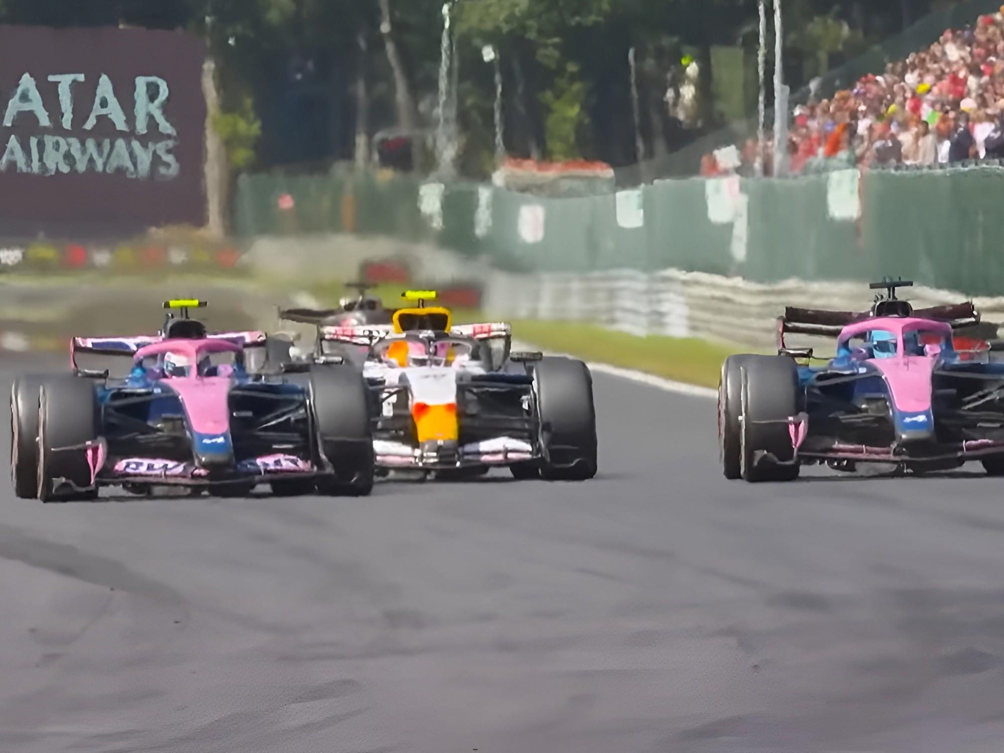 Colapinto en Spa: el video inédito que revela su doble sobrepaso