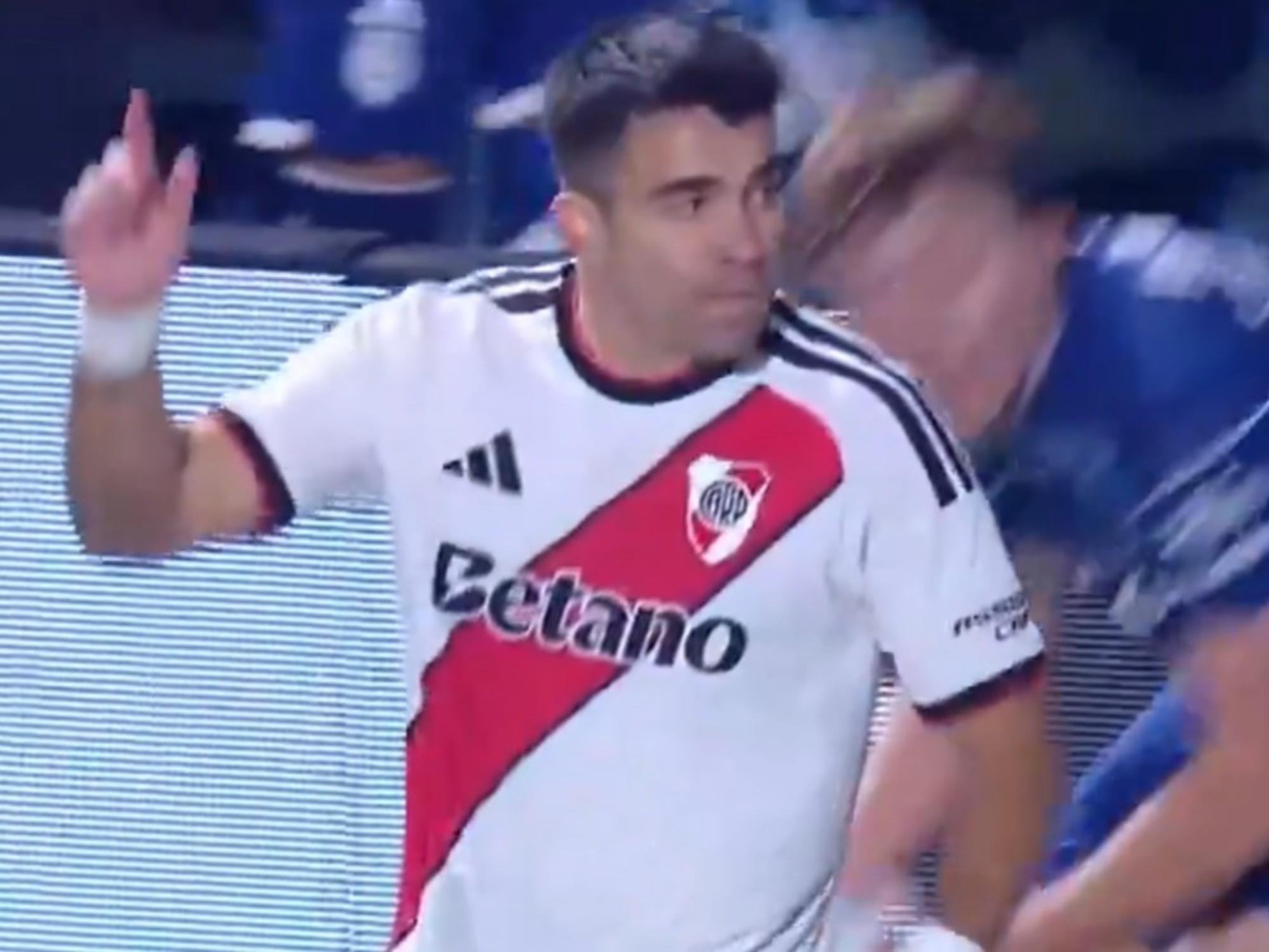 River sufre por Marcos Acuña: se retiró lesionado ante Platense y enciende las alarmas