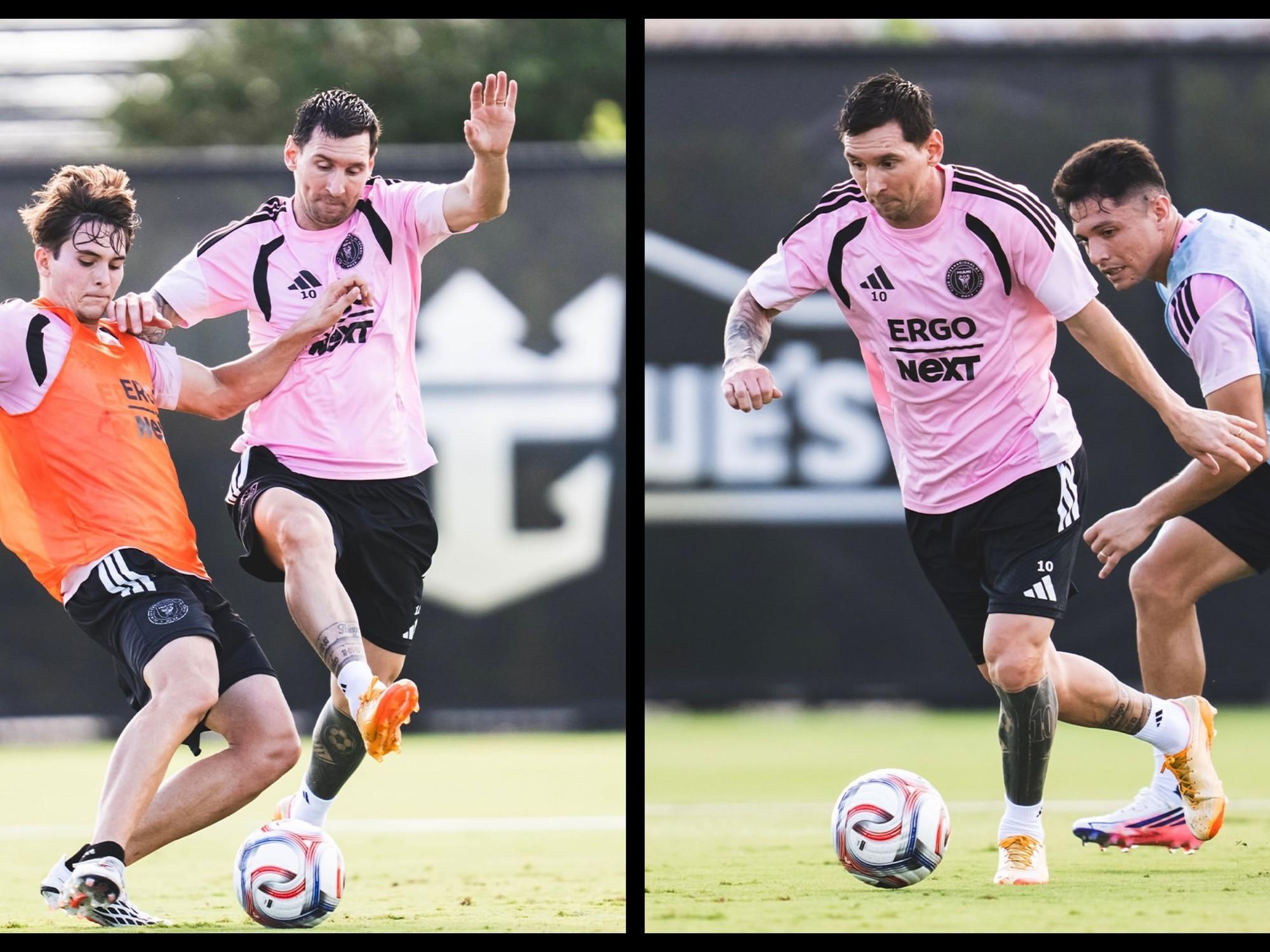 Lionel Messi volvió al Inter Miami: entrenamiento y reencuentro con Suárez