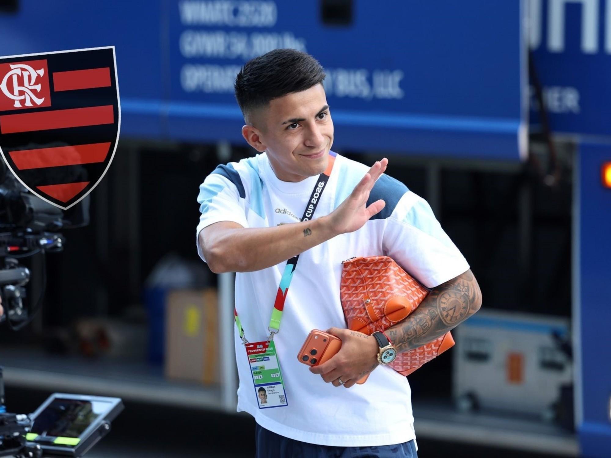 Thiago Almada al Flamengo: la frase que ilusiona a todo Río de Janeiro