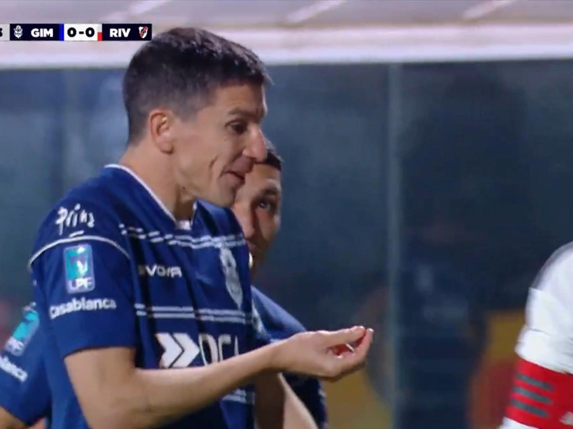 Nacho Fernández en Gimnasia: qué le dijo a Montiel tras el cruce en La Plata