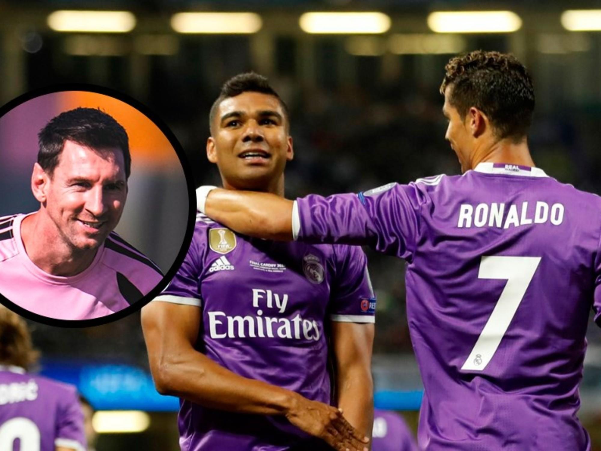 Casemiro rindió homenaje a Messi: la frase sobre el argentino que se volvió viral
