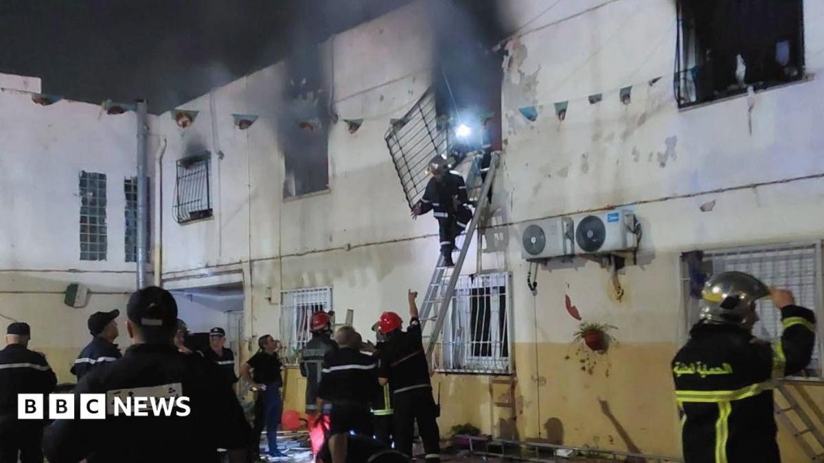 Tragedia en Argelia: un incendio en un hogar de acogida dejó once muertos