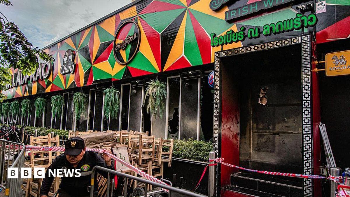 Tragedia en Bangkok: ya son 30 los muertos por el incendio en un bar e investigan graves fallas de seguridad
