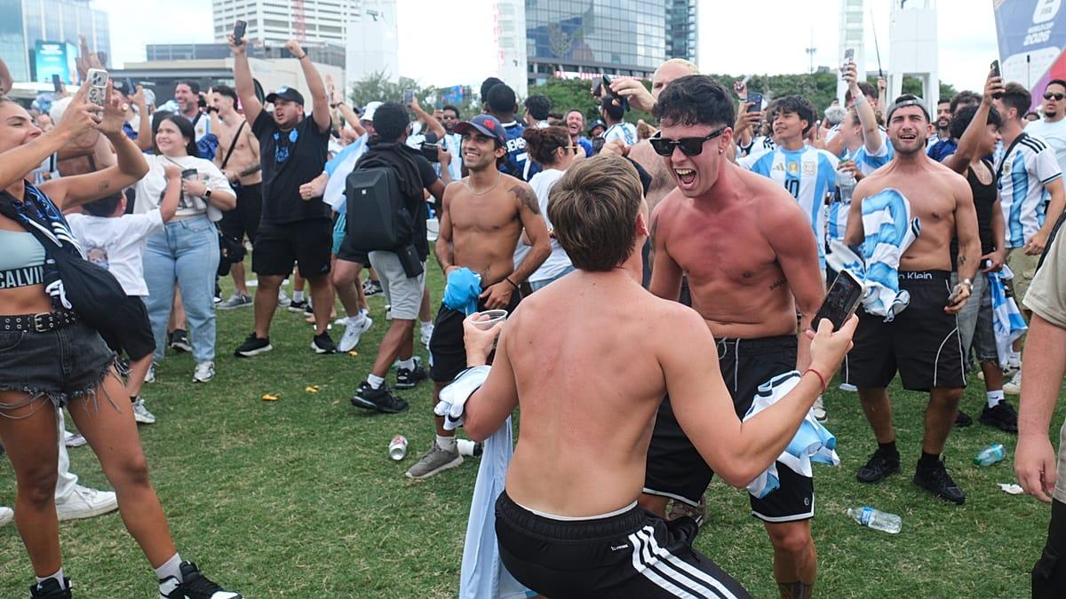 Locura en Buenos Aires: la Selección venció a Inglaterra y es finalista del Mundial