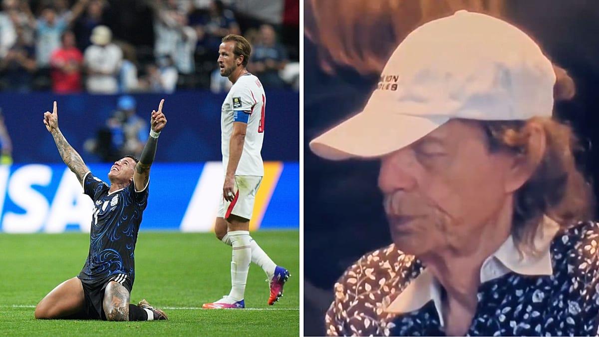 Mick Jagger y una mueca de frustración que recorre el mundo tras la caída de Inglaterra ante Argentina