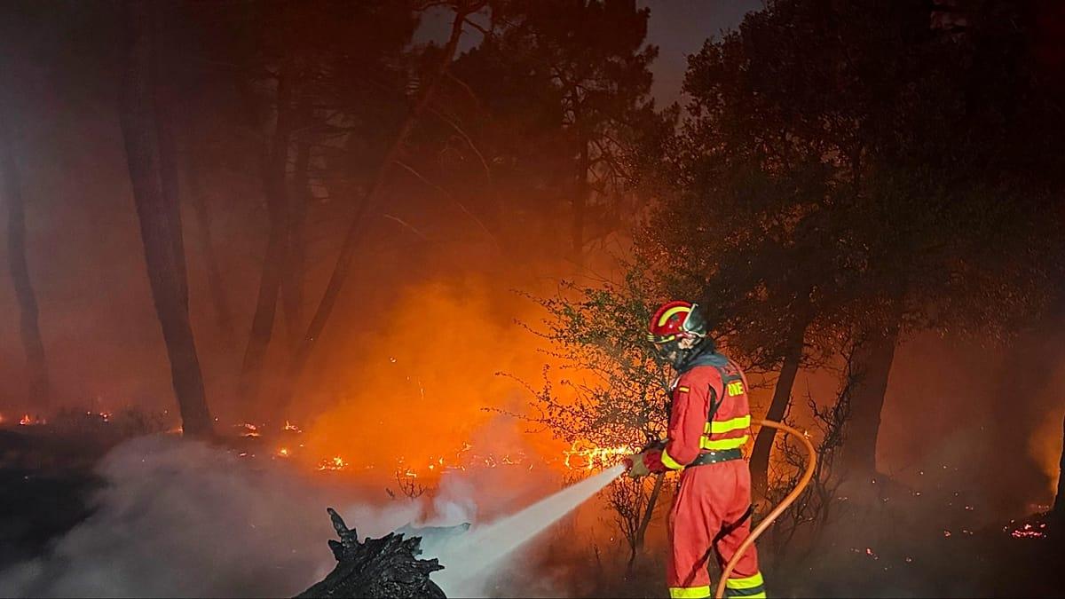 España sufre el peor incendio forestal del año: el fuego ya arrasó casi 12.000 hectáreas en Zaragoza