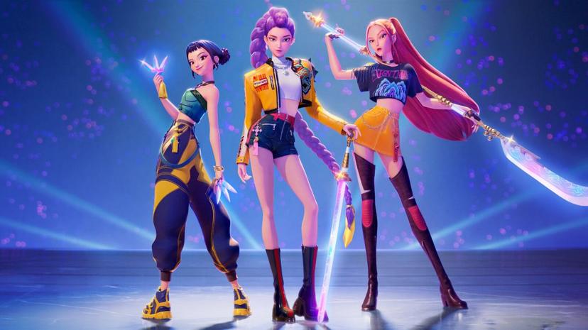 las guerreras k-pop reparto