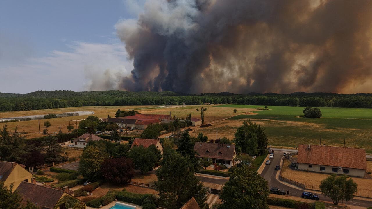Alerta en Europa: el fuego avanza sin tregua en Francia y España bajo olas de calor extremas