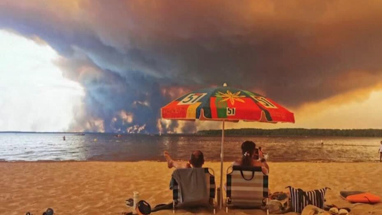 Incendios en Europa: miles de evacuados y refugios colapsados en España y Francia