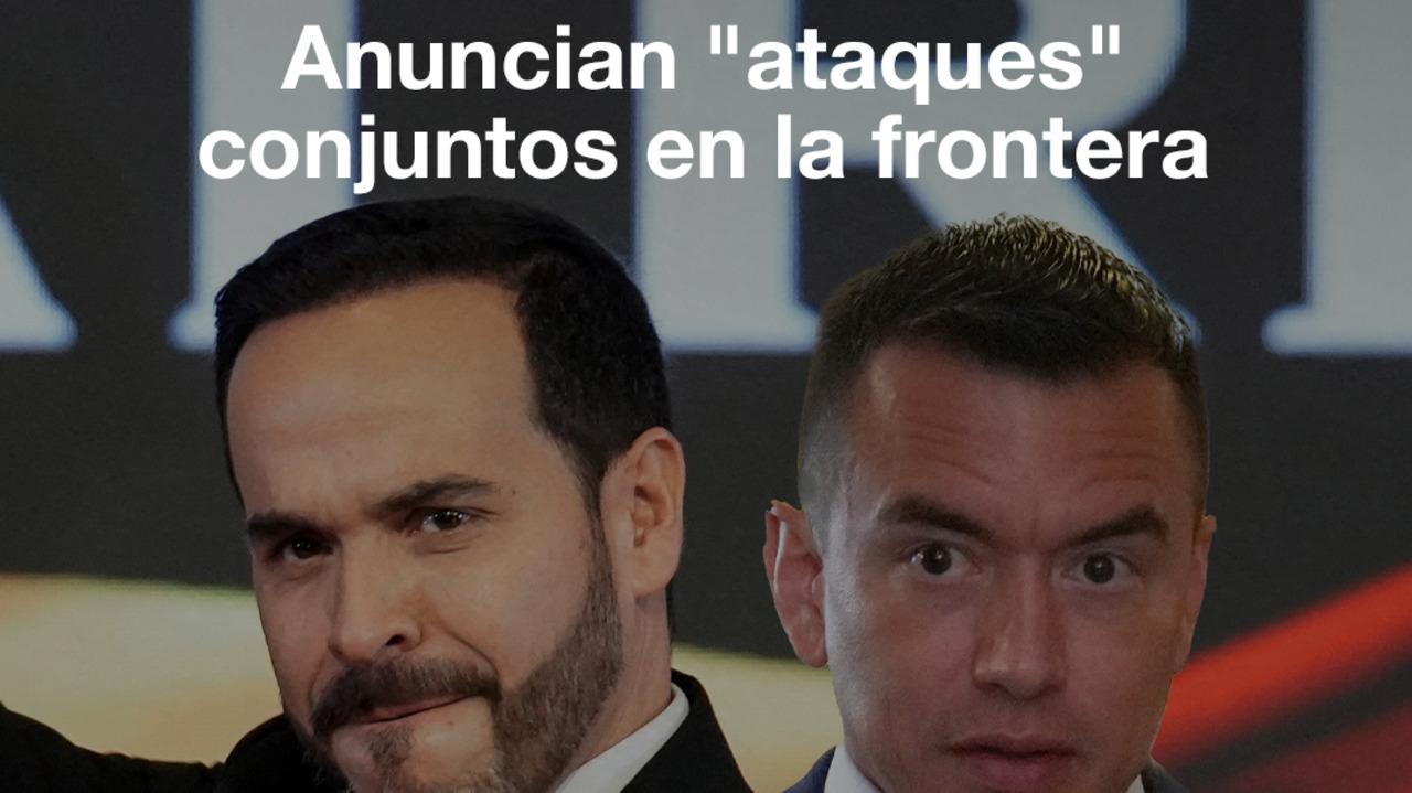 Colombia y Ecuador: acuerdan una ofensiva conjunta en la frontera
