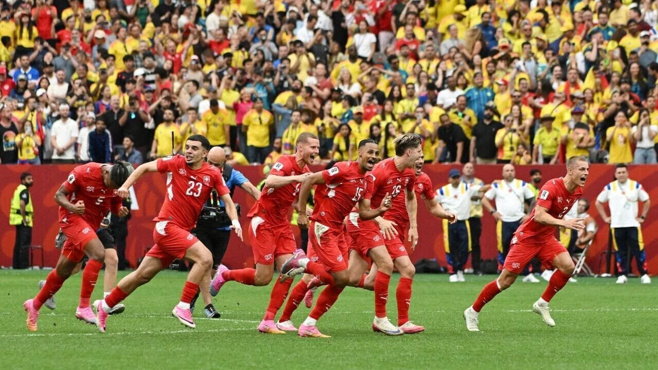 Suiza venció a Colombia por penales y será el rival de Argentina en cuartos de final