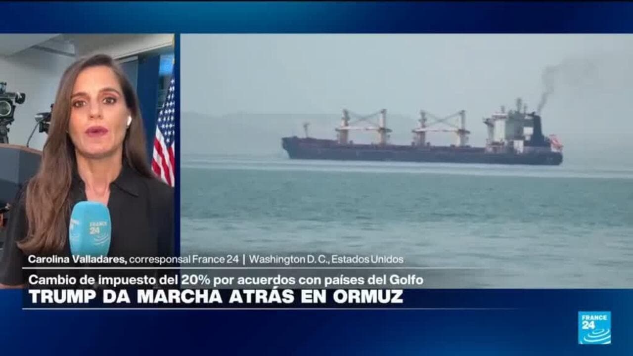 Donald Trump dio marcha atrás con el arancel del 20% en el estrecho de Ormuz