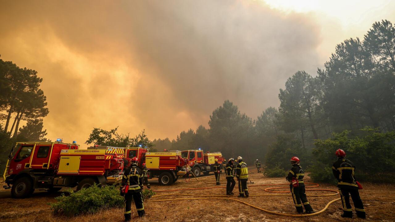 Incendios en Europa: movilizan al Ejército por el avance del fuego