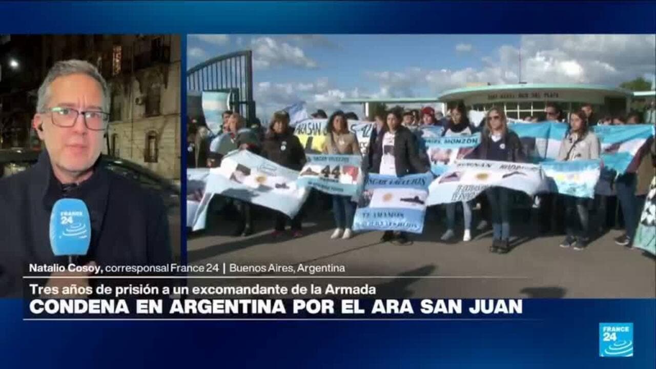 ARA San Juan: tres años de prisión en suspenso para el excomandante Claudio Villamide