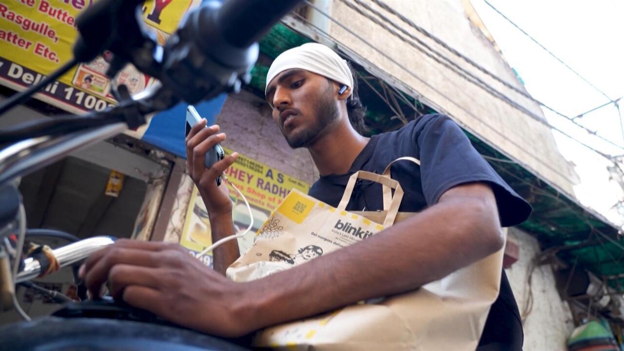 La fiebre del delivery en 10 minutos: el duro impacto detrás del servicio rápido en India