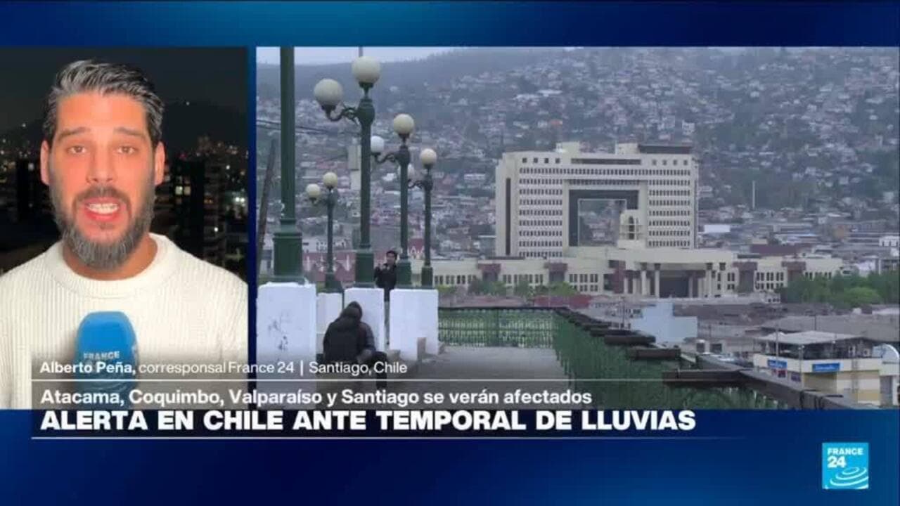 Chile declara la emergencia preventiva en diez regiones ante la inminente llegada de un fuerte temporal