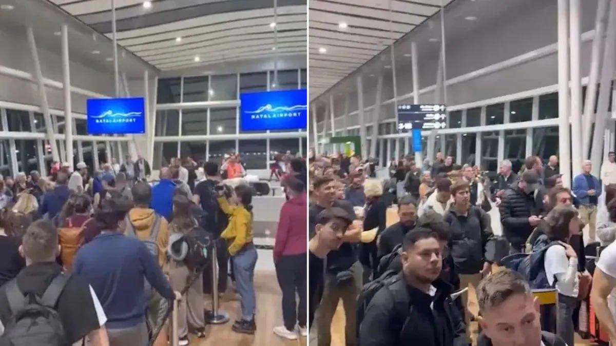 Vuelo de Buenos Aires a Madrid aterrizó de emergencia en Brasil: más de 300 pasajeros varados en Natal