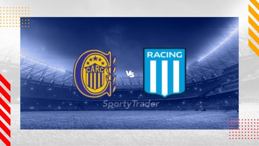 alineaciones de rosario central contra racing club