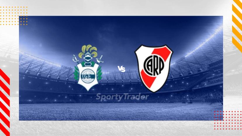 alineaciones de gimnasia y esgrima contra river plate