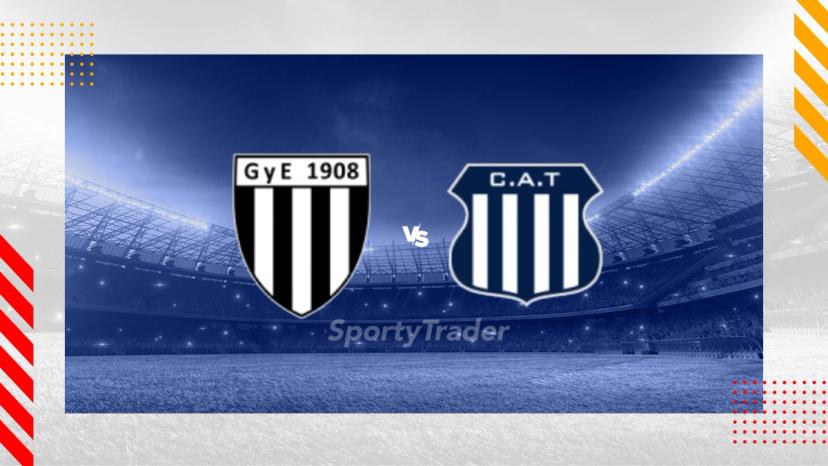 alineaciones de gimnasia y esgrima contra gimnasia y esgrima mendoza