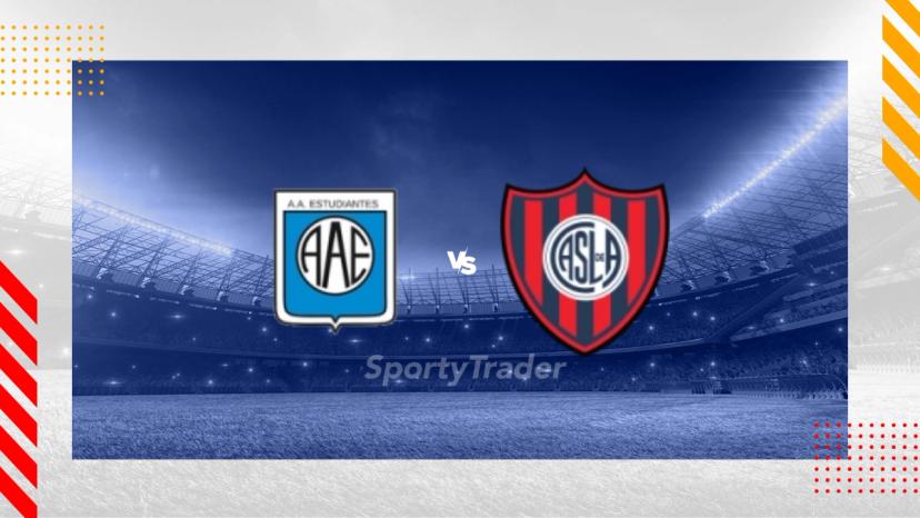 alineaciones de estudiantes de río cuarto contra san lorenzo
