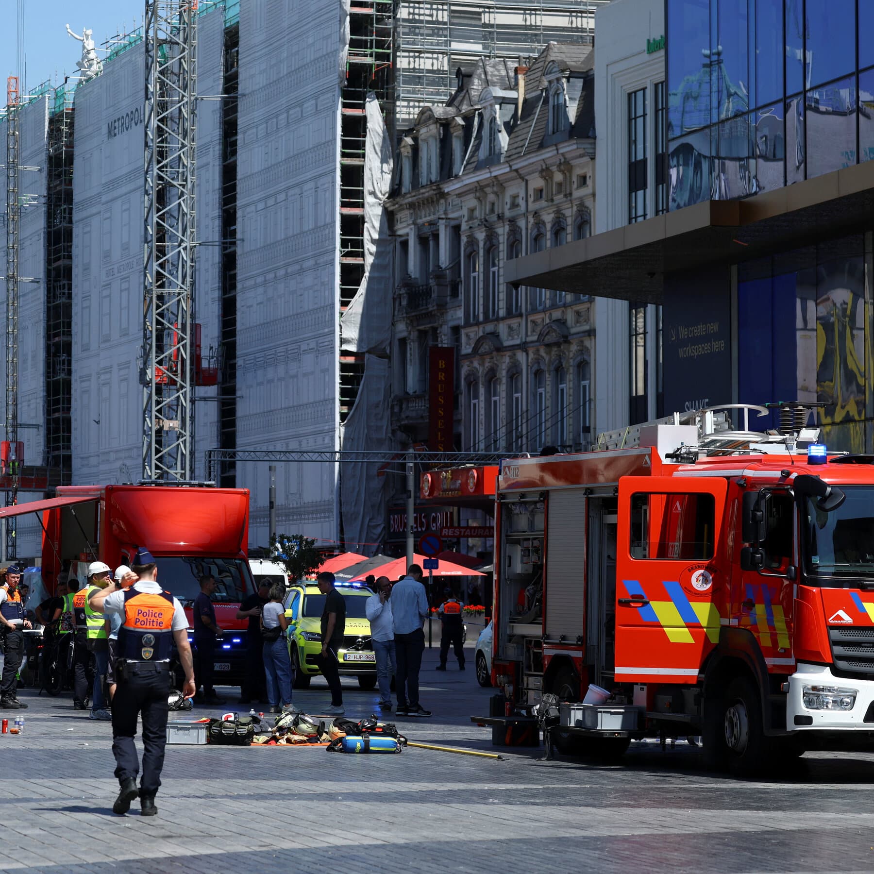 Tragedia en Bruselas: hallan seis muertos en un ascensor tras un incendio